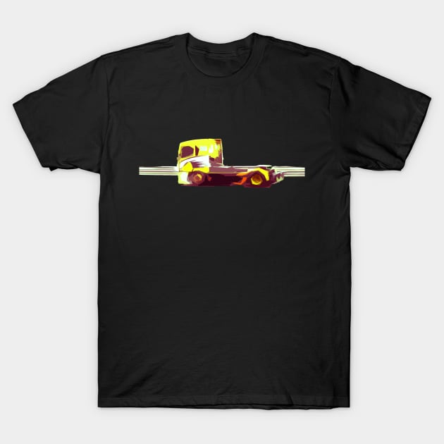 truck in race T-Shirt by rickylabellevie